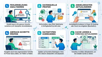 Power Query: Fehler beim Aktualisieren beheben – so geht’s
