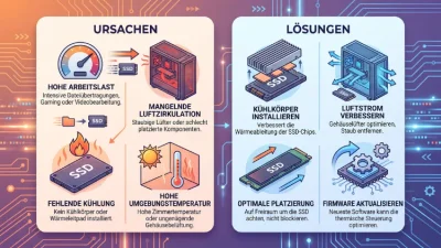 SSD wird heiß: Ursachen & Lösungen einfach erklärt