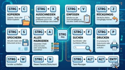 STRG-Tastenbefehle: Die besten Tastenkombinationen für den PC