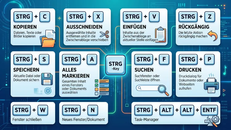 STRG-Tastenbefehle: Die besten Tastenkombinationen für den PC