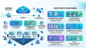 SharePoint in Microsoft 365: Funktionen und Aufbau – Überblick