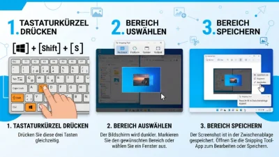 Snipping Tool Shortcut: So erstellen Sie Screenshots