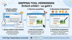 Snipping Tool verwenden: Einfach erklärt – so geht’s
