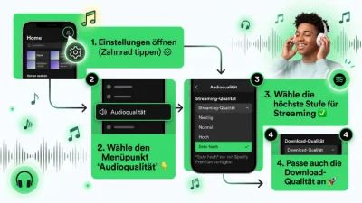 Spotify-Audioqualität erhöhen: So geht es einfach