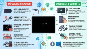 Surface Pro 10 startet nicht – Ursachen & Lösungen