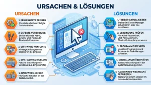 Tastatur Cursor funktioniert nicht: Ursachen & Lösungen