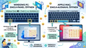 Tastenkombination für Smileys: So geht es einfach