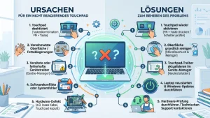 Touchpad reagiert nicht: Ursachen & Lösungen erklärt