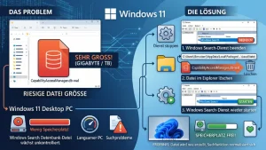 Windows 11: CapabilityAccessManager.db-wal riesig – Lösung