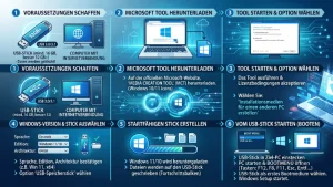 Windows 11/10: Auf USB-Stick einrichten & ausführen – so geht’s