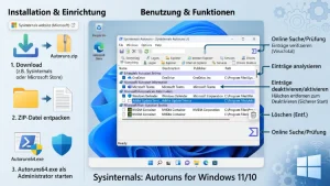 Windows 11/10: Autoruns installieren und benutzen – so geht’s