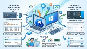 Windows 11/10: Autostart-Einträge verwalten – so geht’s