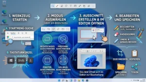 Windows 11/10: Bildschirmausschnitt mit Snip & Sketch – so geht’s