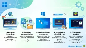 Windows 11/10: BlueStacks installieren – so geht’s