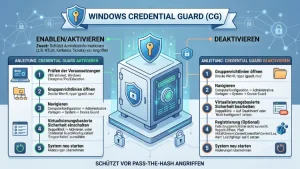 Windows 11/10: Credential Guard aktivieren/deaktivieren – so geht’s