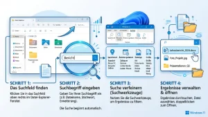 Windows 11/10: Datei-Explorer durchsuchen – so geht’s