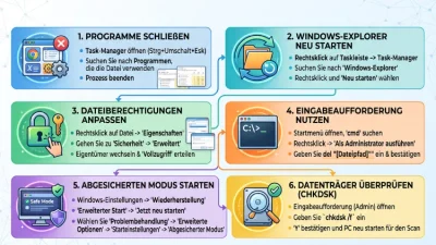 Windows 11/10: Datei lässt sich nicht löschen – Lösungen