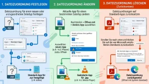 Windows 11/10: Dateizuordnung festlegen, ändern und löschen