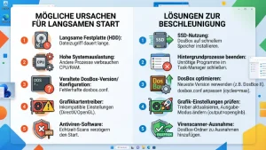 Windows 11/10: DOSBox startet langsam – Ursachen & Lösungen