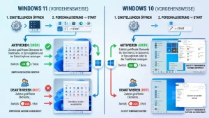 Windows 11/10: Empfohlene Dateien in Start & zuletzt verwendete Dateien (de)aktivieren