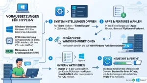 Windows 11/10: Hyper-V aktivieren – so geht’s