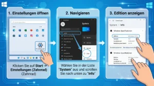 Windows 11/10: Installierte Edition anzeigen – so geht’s