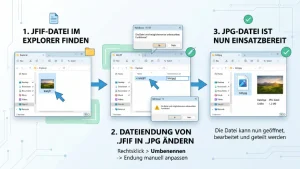 Windows 11/10: JFIF in JPG umwandeln – so geht’s