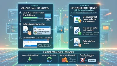 Windows 11/10: JNLP-Datei öffnen – so geht’s