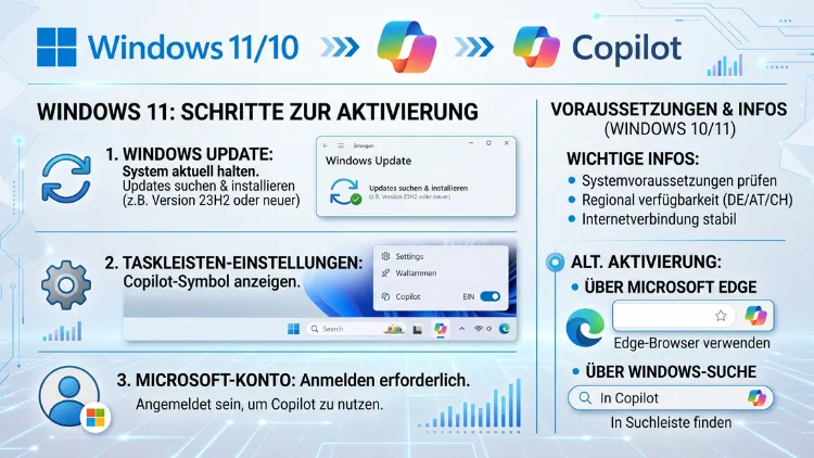 Windows 11/10: KI-Copilot aktivieren – so geht’s