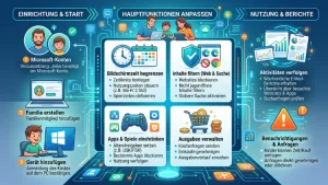 Windows 11/10: Kindersicherung einrichtet & verwenden – so geht’s