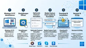 Windows 11/10 N: Media Feature Pack herunterladen & installieren