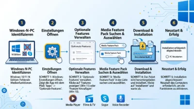 Windows 11/10 N: Media Feature Pack herunterladen & installieren