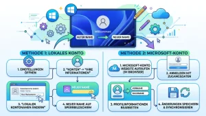 Windows 11/10: Namen auf Sperrbildschirm ändern – so geht’s