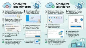 Windows 11/10: OneDrive aktivieren/deaktivieren – so geht’s