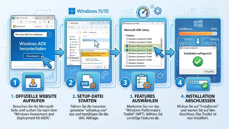 Windows 11/10: Performance Toolkit installieren – so geht’s