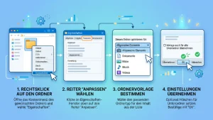 Windows 11/10: Ordnervorlage ändern – so geht’s