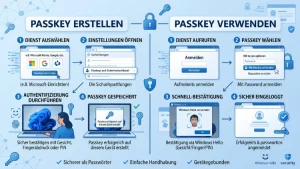 Windows 11/10: Passkeys erstellen und verwenden – so geht’s