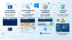 Windows 11/10: Programme mit WinGet installieren – so geht’s