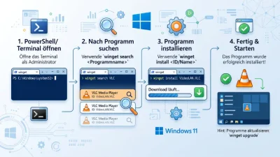 Windows 11/10: Programme mit WinGet installieren – so geht’s
