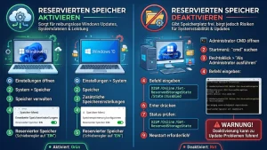 Windows 11/10: Reservierten Speicher aktivieren/deaktivieren