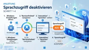 Windows 11/10: Sprachzugriff deaktivieren – so geht’s