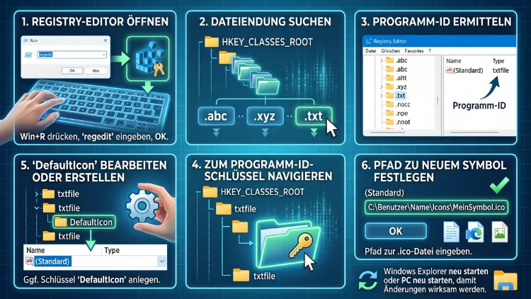 Windows 11/10: Standardsymbol für Dateien ändern – so geht’s