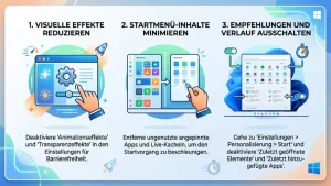 Windows 11/10: Startmenü schneller machen – so geht’s