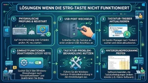 Windows 11/10: Strg-Taste funktioniert nicht – Lösung