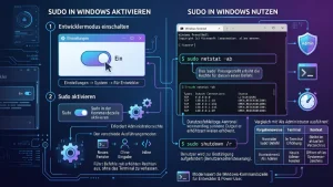 Windows 11/10: Sudo aktivieren und nutzen – so geht’s