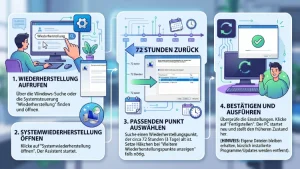 Windows 11: System auf 72 Stunden zurücksetzen – so geht’s
