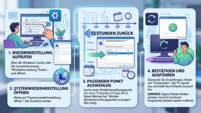 Windows 11: System auf 72 Stunden zurücksetzen – so geht’s