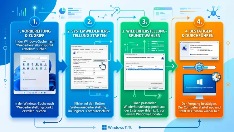 Windows 11/10: Systemwiederherstellung – Anleitung