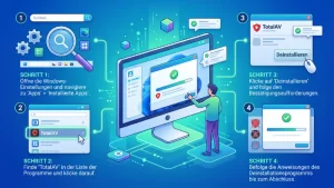 Windows 11/10: TotalAV deinstallieren – so geht’s