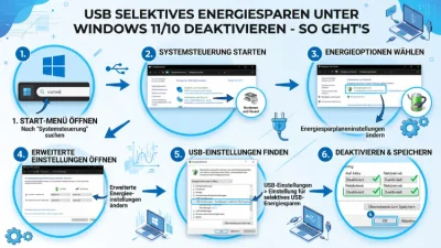 Windows 11/10: USB Selective Suspend deaktivieren – so geht’s